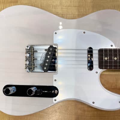 Fender Jimmy Page Mirror Telecaster  2023 Electric Guitar White Blonde (SN: USA02330) image 2