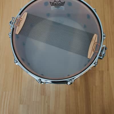 Pearl HEK1480 Hybrid Exotic 14x8" Kapur/Fiberglass Snare Drum image 11