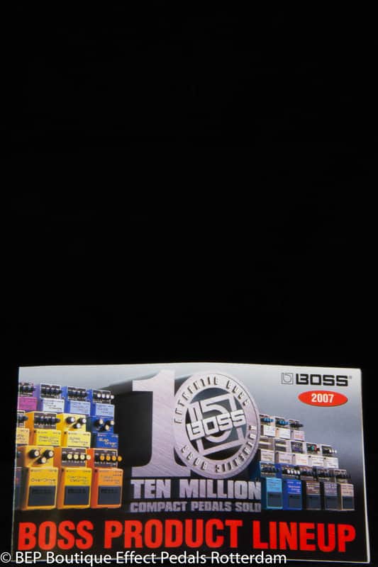 Boss Product Line Up 2007 image 1