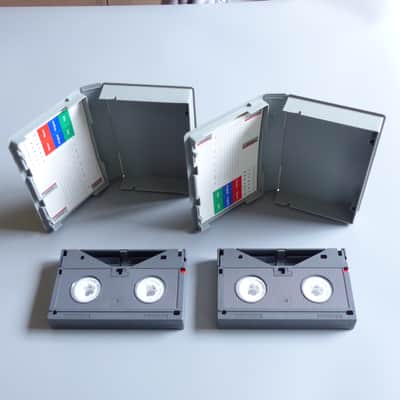 2 x Ampex 398 Betacam SP cassette image 3