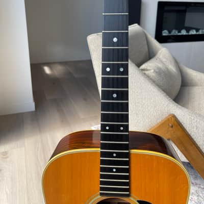 Martin D-28 1969 Natural. Brazilian Rosewood sides & back OHSC image 21