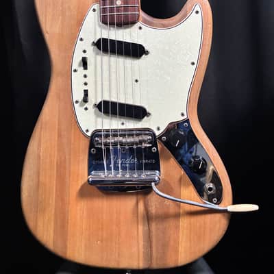 Fender 1965 Mustang (All original) with Rosewood Fretboard  1965 - Natural Refinish image 1