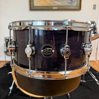 DW DW Performance Series 6 piece Shell Pack - Ebony stain lacquer image 3