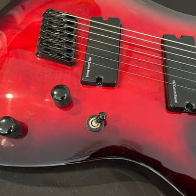Harley Benton MultiScale-7 TPB DLX 7-String - MULTISCALE Guitar image 7