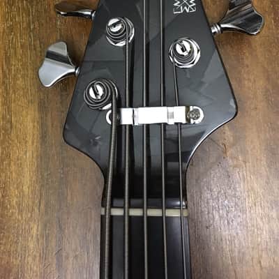 Modulus Flea FB 5  2007 Black with graphite pickguard image 2
