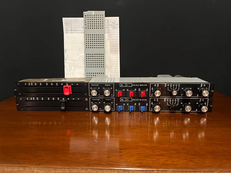 VINTAGE Walter Sear TUBE CHANNELSTRIP Console Modules (2) - Mic Pre Equalizer image 1