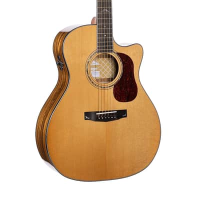 Cort GOLDA6-BO Bocote Grand Auditorium Solid Spruce Top 6-String Acoustic-Electric Guitar w/Deluxe Soft-Side Case image 1