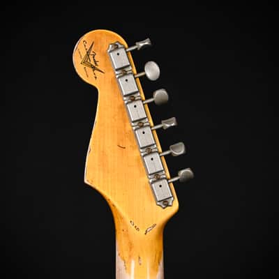 Fender Custom Shop Limited Edition '59 Stratocaster Super Heavy Relic- Aged Dirty Shell Pink/ Chocolate 3 Tone Sunburst 2025 (CZ585212) image 10