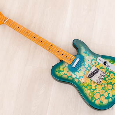 1987 Fender Telecaster Blue Flower '69 Vintage Reissue TL69-75, Collector-Grade, Japan MIJ Fujigen image 12