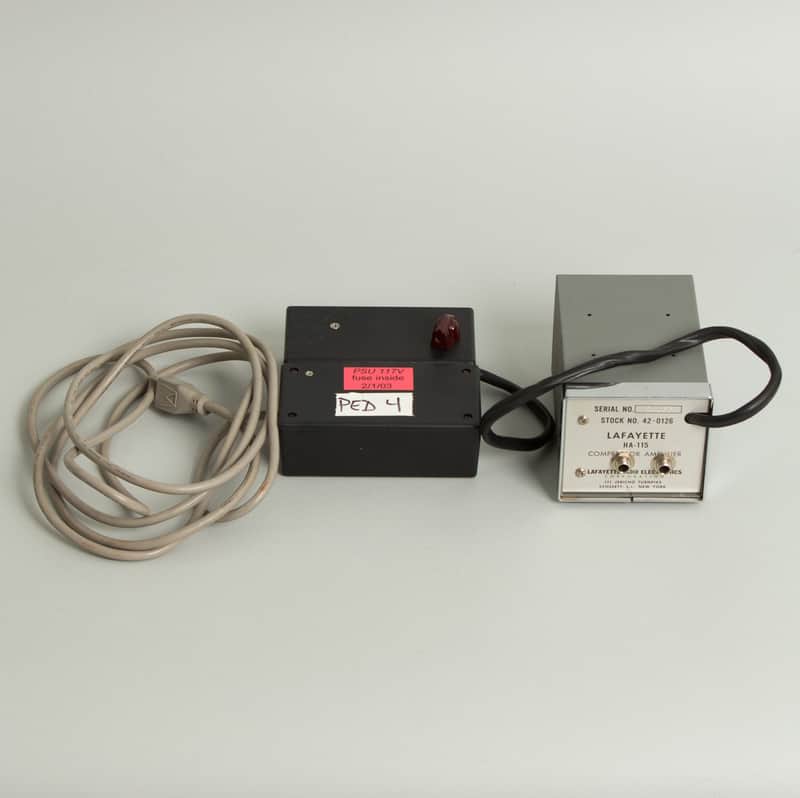 Lafayette  HA-115 Custom Modified for Tom Verlaine Amplifier Compressor Effect (1960), ser. #E1166. image 1