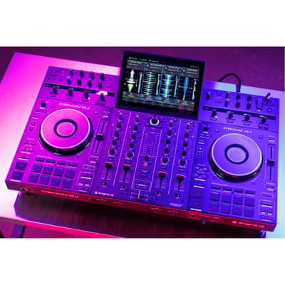 Denon DJ PRIME 4+ 4-Deck Standalone DJ Controller image 5