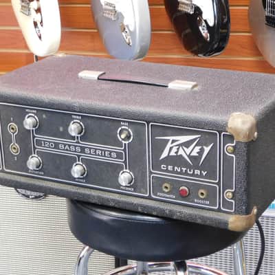 Peavey Century 120 Bass Series Amp Head VINTAGE 1980's! image 1