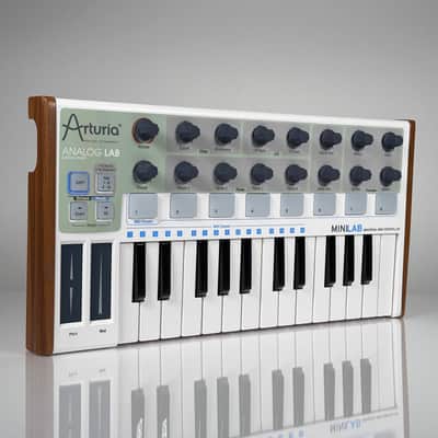 Arturia Minilab Universal MIDI Controller Keyboard White 25 Key image 5