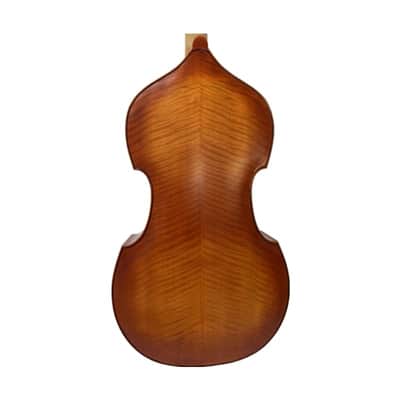 Rare hand made solid wood 7×7 )14 strings concert 4/4 cello (viola da gamba 30") image 5