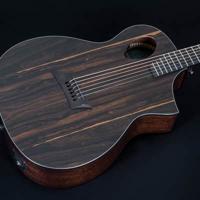 Michael Kelly Forte Exotic Ziricote Acoustic-Electric Guitar image 13