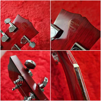 Samick SG-1P (SG Jr. Junior) 1989-1990 - Cherry - Set Neck With Long Tenon - Made in Korea MIK image 16