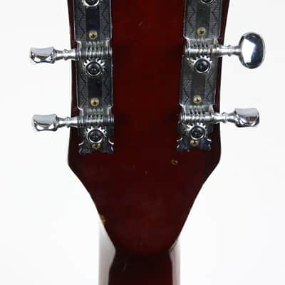 1966 Guild F-20 Small Body Sunburst | Hoboken Factory Vintage Guitar Acoustic Guitar image 12