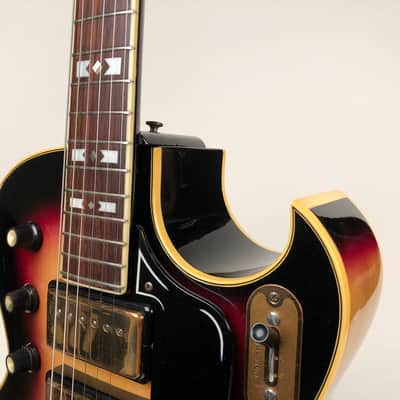 1959 National Bel-Aire 1198 Archtop Electric in Sunburst with Hardshell Case image 7