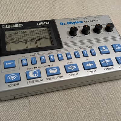 Boss DR-110 Dr. Rhythm 1980s - Silver