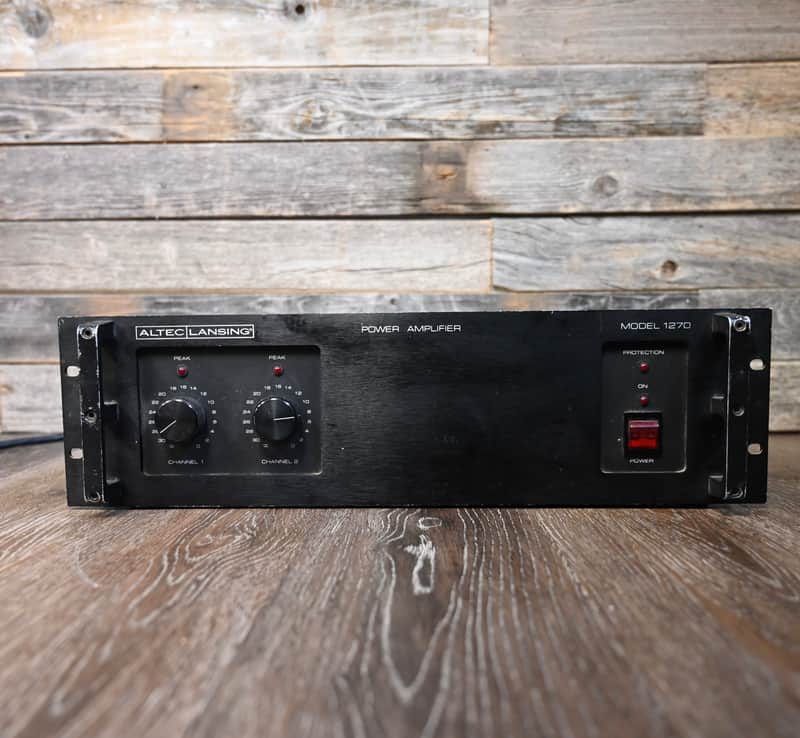 (C12319) Altec Lansing Model 1270 Power Amplifier image 1