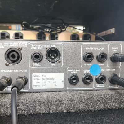 Ampeg B5R 500-Watt Rackmount Bass Amp Head 2000 - 2006+ - Black image 15