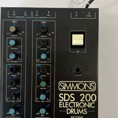 Simmons SDS 200 2-Channel Drum Sound Module 1984 (Serviced / Warranty) image 2