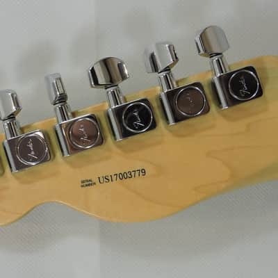 Fender American Professional Telecaster 2017 - Crimson Red Transparent image 8