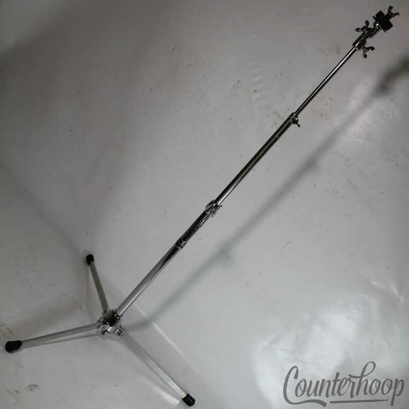 Slingerland Buddy Rich Cymbal Stand Flat/Flush-Base Vintage 70s Black/Silver USA image 1