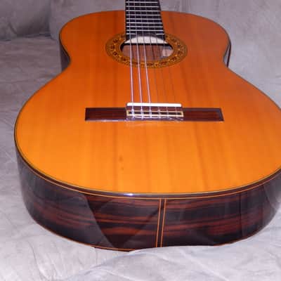 HAND MADE IN JAPAN 1974 EL DEGAS ED250 SUPER SOUNDING VINTAGE CLASSICAL GUITAR image 10
