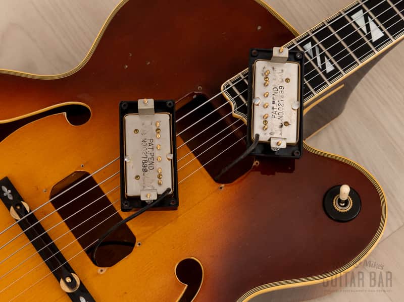1976 Aria Pro II L-1000 Vintage Archtop Guitar Sunburst L-5 CES w