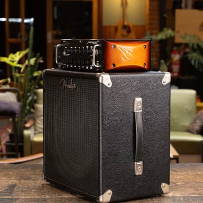 Fender Jazzmaster Ultralight 2-Channel 250-Watt 1x12" Guitar Amp Half Stack 2006 - 2011 - Sunburst / Black image 13
