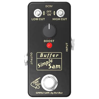 Simple Sam Buffer Mikro Guitar Effect Pedal True Bypass Astounding Tone image 1