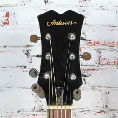 Antares - MIK Single Cut LP Style Electric Guitar - Black - x0001 - USED image 17