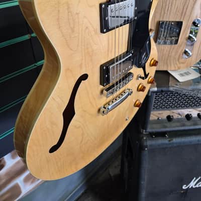 Epiphone Dot Natural Gloss 2000 Semi-Hollow Electric Guitar image 3