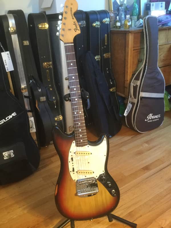 Fender Mustang 1973 Sunburst image 1
