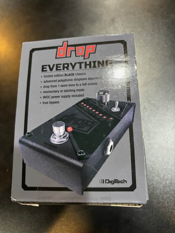 Digitech Limited Edition Black Drop Pedal image 1