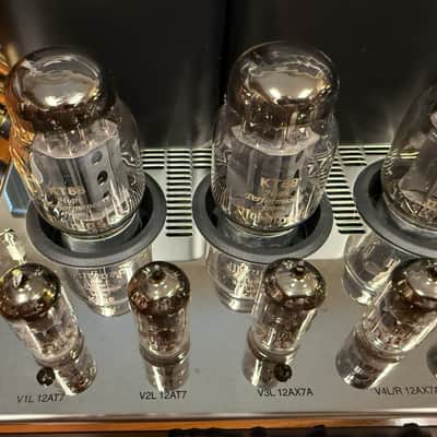 McIntosh MC275 MK VI 75-Watt Stereo Tube Power Amplifier 1961 - 1971 - Silver image 6
