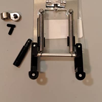 Ibanez Edge Zero II Tremolo System Floyd Rose Style Bridge 2000's - Cosmo Black - Plus Frame And Parts image 11