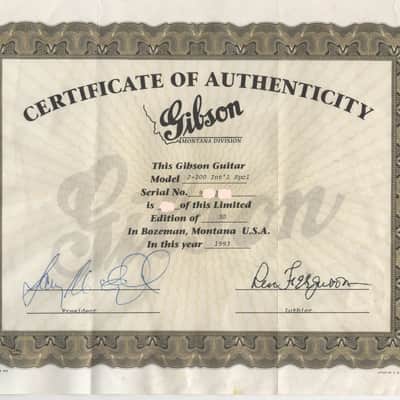 On SALE!!!! One week only - Gibson SJ-200 Ren Ferguson Custom Shop International Collector’s Series #’d of 30 1993 - Natural image 25