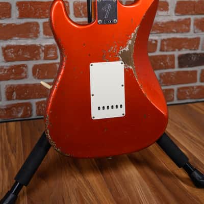 Fender Custom Shop SR25-69 Stratocaster Heavy Relic Aged Candy Tangerine 2025 w/OHSC image 10