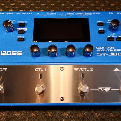 Boss SY-300 Guitar Synthesizer 2015 - Present - Blue image 4