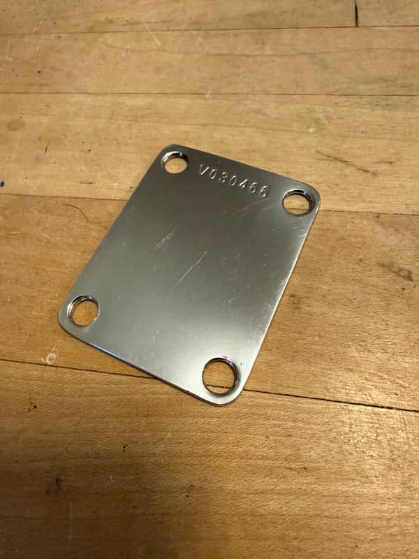 1987 Fender AVRI Neck Plate Stratocaster Telecaster 1957 1962 REISSUE image 1