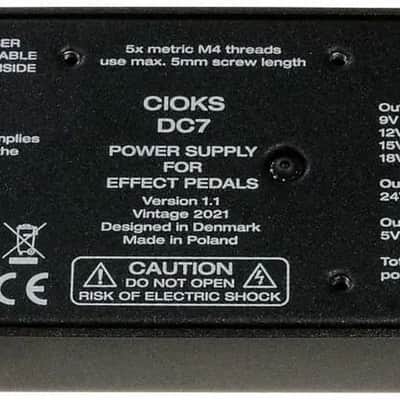 CIOKS DC7 + GRIP V2 WATCHLIST OFFER! Bracket For Mounting to Pedaltrain Boards image 7