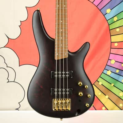 Ibanez SR300EDXWZM SR Deluxe Bass Guitar - Wine Red Frozen Matte image 1