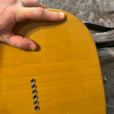 Fender American Professional II Telecaster with Maple Fretboard 2020 - Present - Butterscotch Blonde image 7