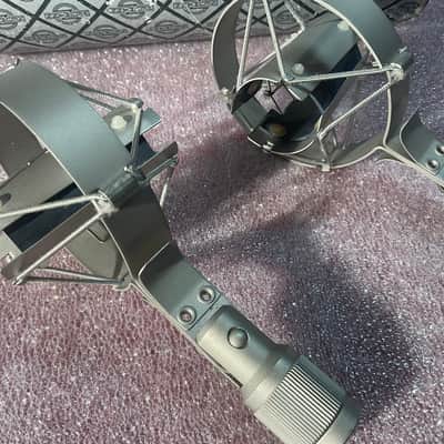 Neumann EA 21 PAIR SHOCK MOUNT VINTAGE ORIGINAL image 12