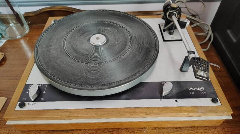 Thorens TD145 turntable in excellent condition serviced - 1980's