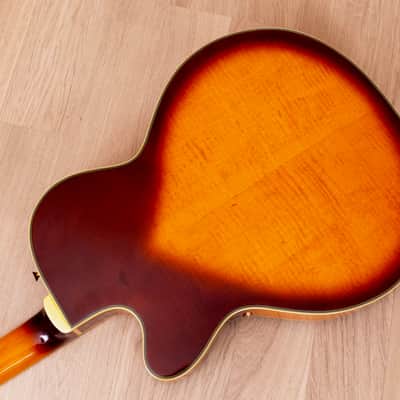 1995 Epiphone Emperor II Joe Pass Archtop Electric Guitar w/ Case, Korea Samick image 14