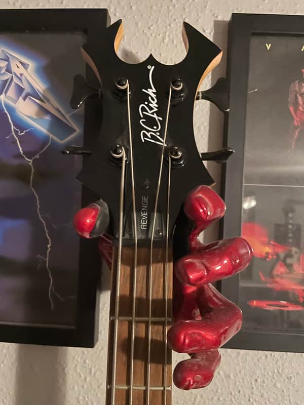 B.C. Rich Warlock Revenge 2011 - Blood splatter | Reverb