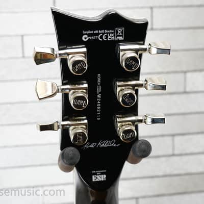 ESP LTD BK-600 Bill Kelliher Signature - Vintage Silver Sunburst image 18